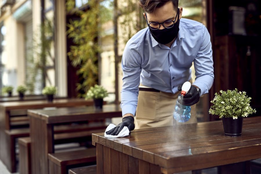 Restaurant cleaning by Eco Trinity Cleaning, LLC